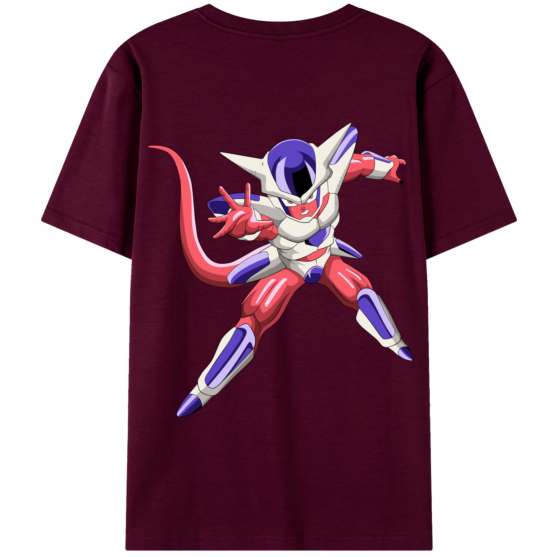 （画像用） ドラゴンボール フリーザ DRAGON BALL Frieza レディース半袖Tシャツ(バックプリント)